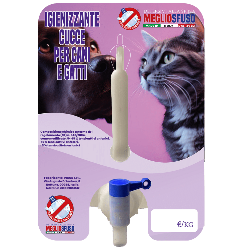 Igienizzante Cucce per Cani e Gatti